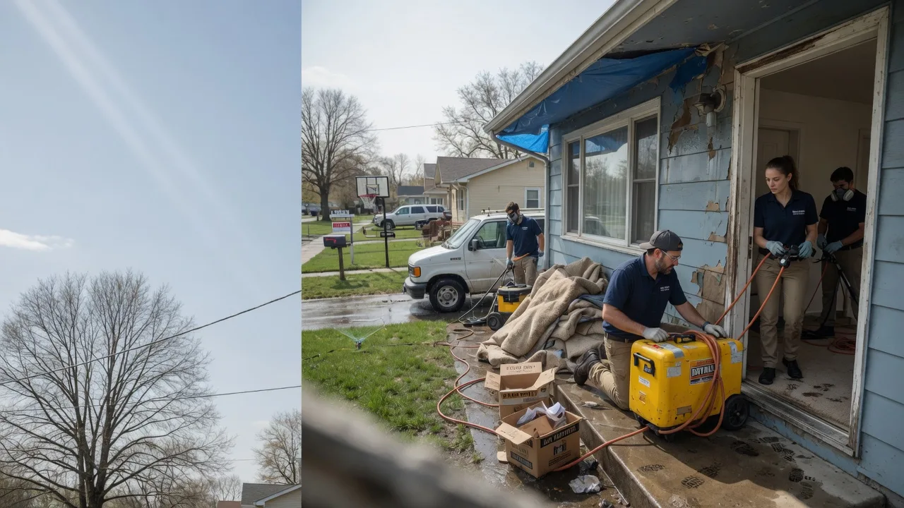 Basement Flood Cleanup in Montalba, TX near me